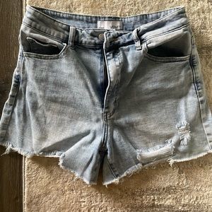 Vervet Light Wash Jean Shorts